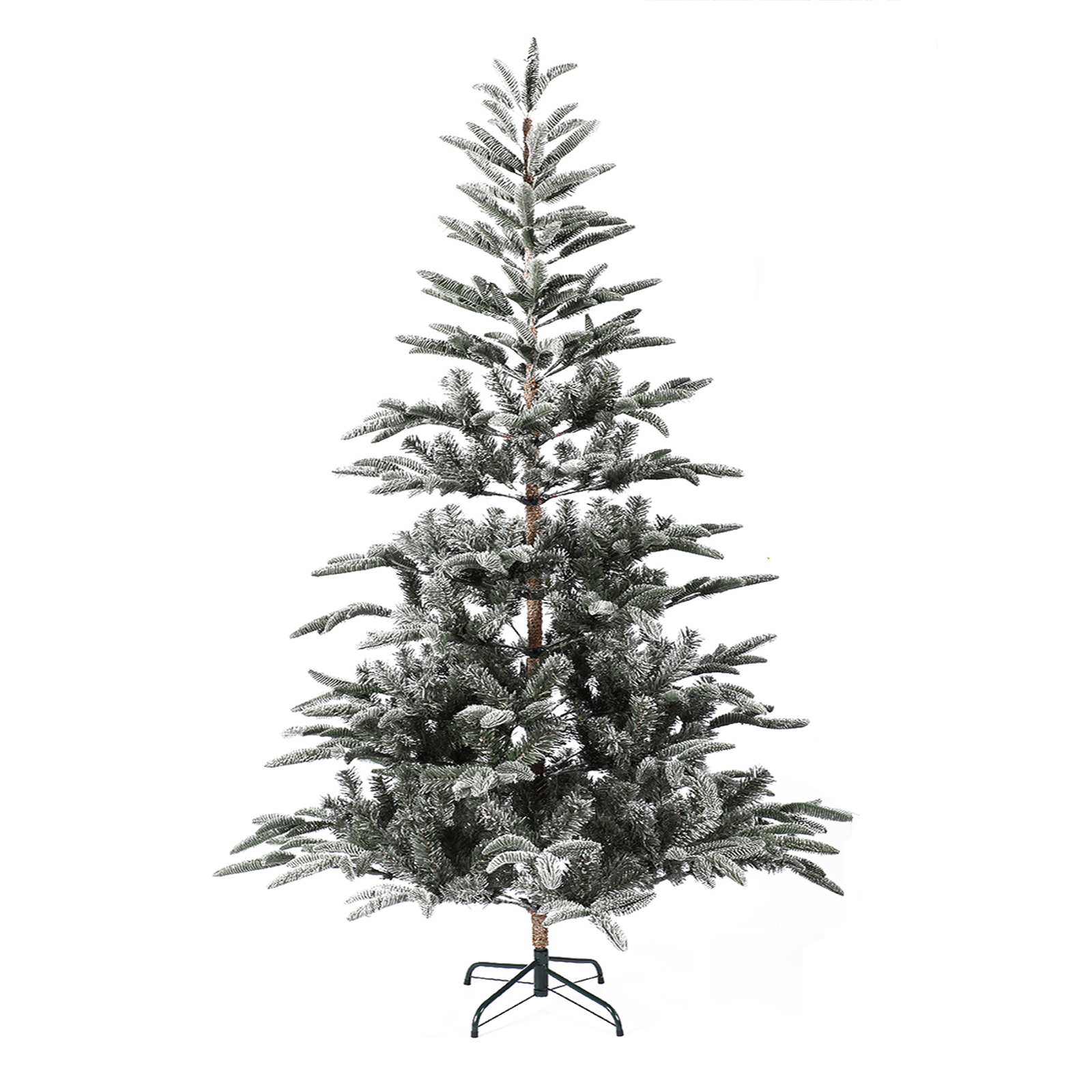 HONGGE 7ft Fir Artificial Christmas Tree, Green