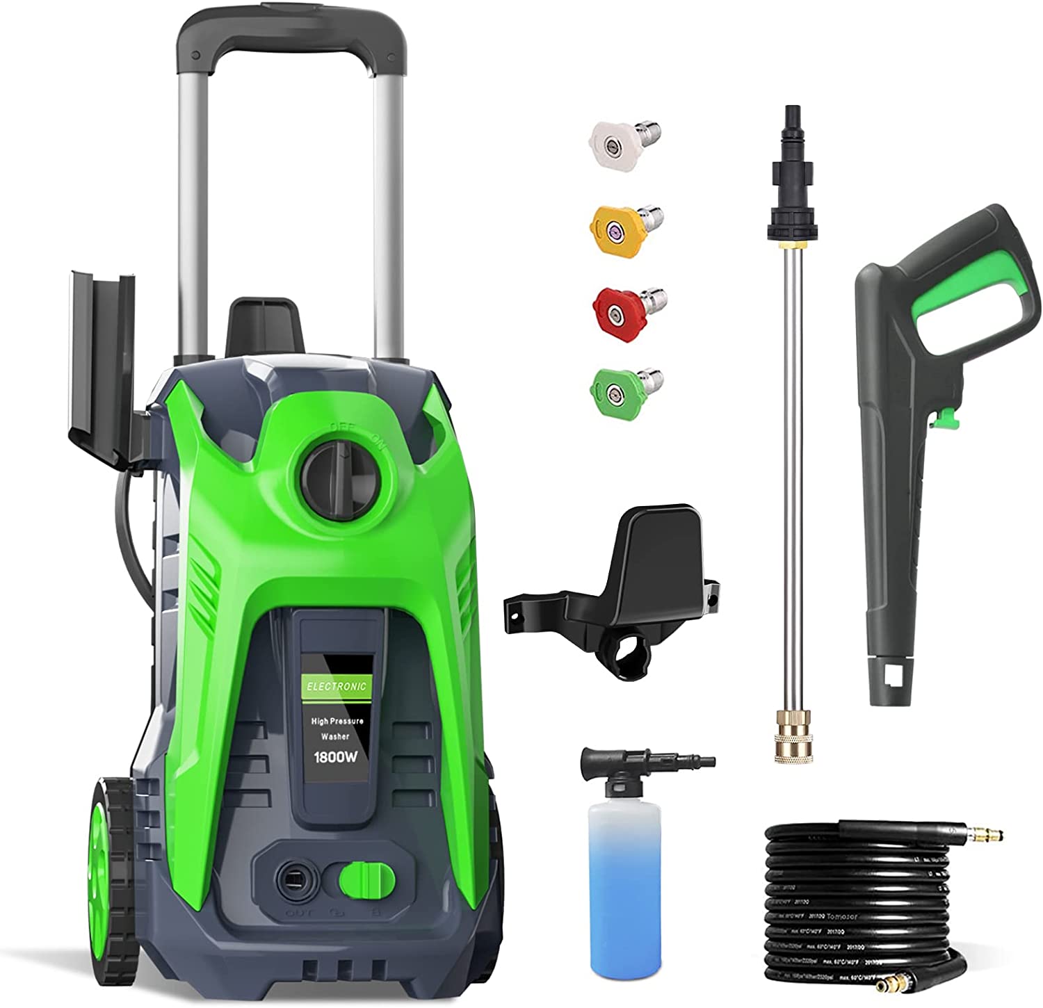 HONGGE Electric Pressure Washer 3500 PSI Power Washers Electric Powered