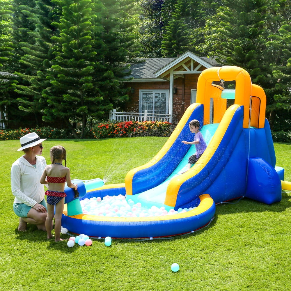 The Plunge Walmart Banzai Water Park HONGGE Inflatable Water Slide
