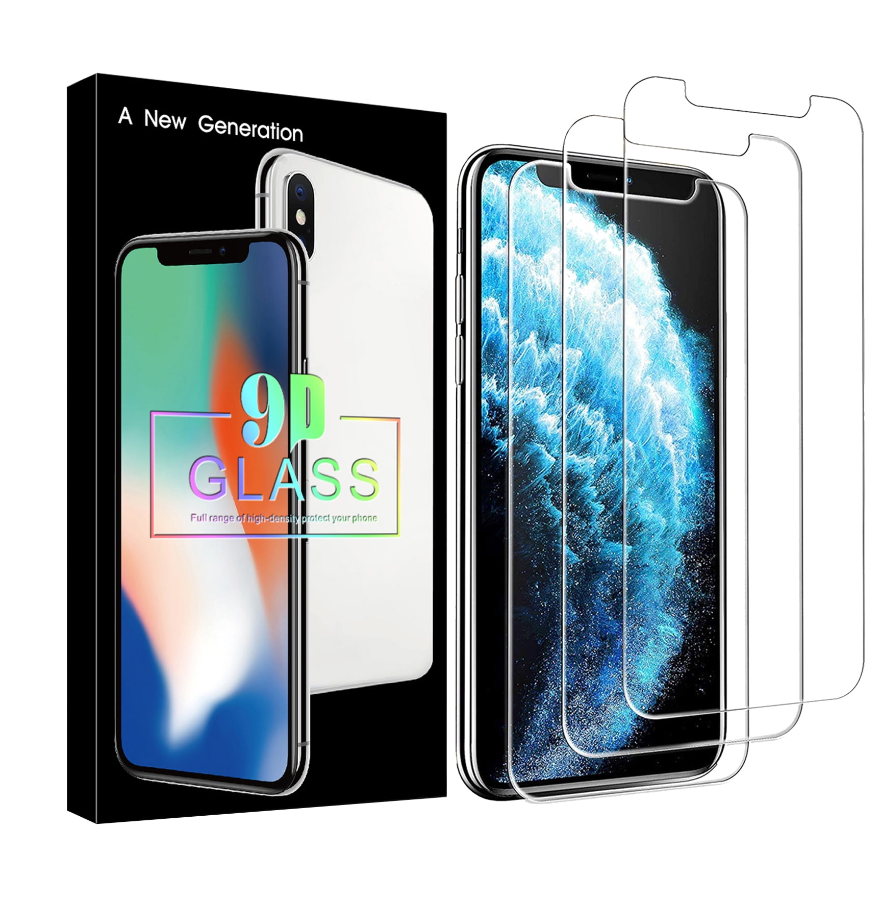 Pack De 3 Protector De Pantalla Para Iphone 12/12 Pro 6,1 Cristal