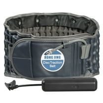 HONGJING Decompression Back Belt with Electric Pump for Lumbar Support, One Size Fits 29-49 inches