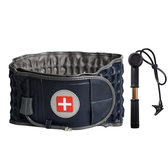 HONGJING Decompression Belt Inflatable Lumbar Support for Lower Back Pain Relief, One Size Fits 29-49 Waist