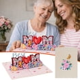 thumbnail image 1 of HONGLIN 3D Pop Up Mothers Day Card, Best Mom Ever, for Mom, Wife - Includes Envelope and Note Tag, 1 of 9