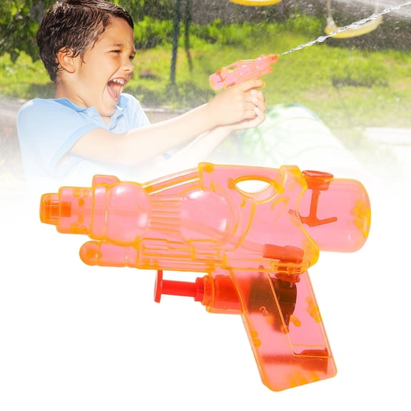 HONGLIN Water Squirt Gun, Squirt Toys for Teenagers Outdoor, Summer Pool Toys Water Blaster for Backyard Beach Fun, Compact Handheld, Orange, 1 Pack
