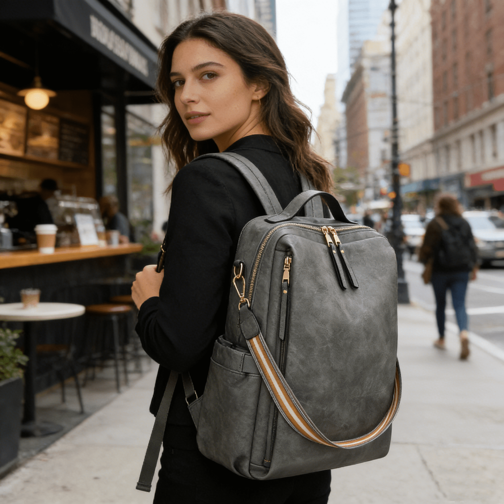 PU Leather Travel Backpack with Purse, Convertible Design for Women BUTIED Backpack Purse for Women, PU Leather Travel Zambia | Ubuy main image 2