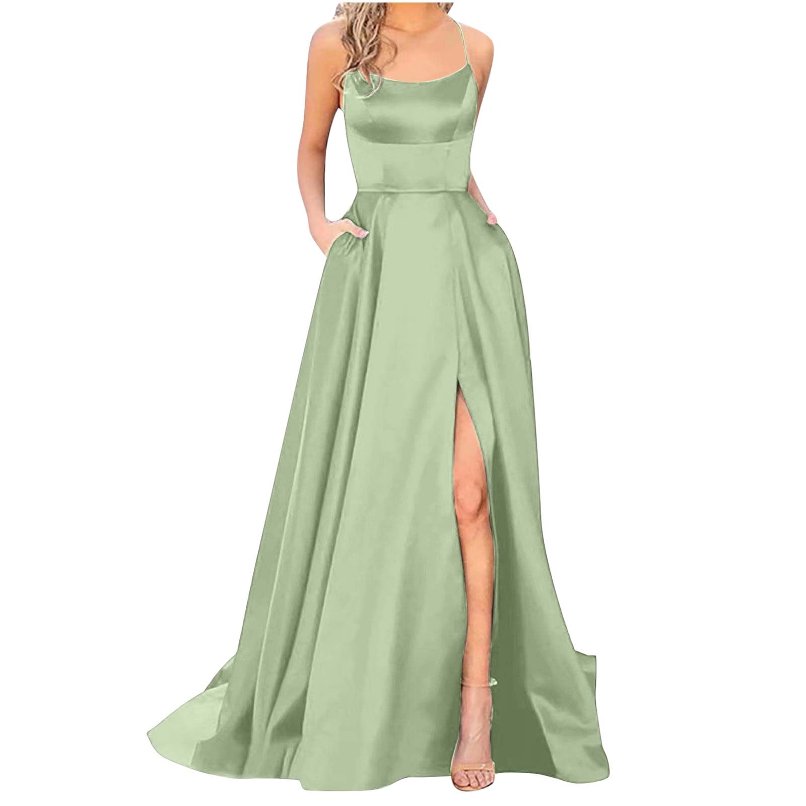 Honhuzh Homecoming Dresses for Teens Solid Color Off Back Strap Long Dress Slim Off Shoulder Evening Dress M Honhuzh Homecoming Dresses for Teens Solid Color Off Back Strap Long Dress Slim Off Shoulder Evening Dress M