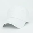 thumbnail image 1 of HONHUZH Summer Hats Mens Women Distressed Washed Denim Baseball Hat Adjustable Golf Sun Cap, 1 of 3