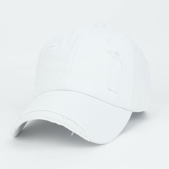 HONHUZH Summer Hats Mens Women Distressed Washed Denim Baseball Hat Adjustable Golf Sun Cap