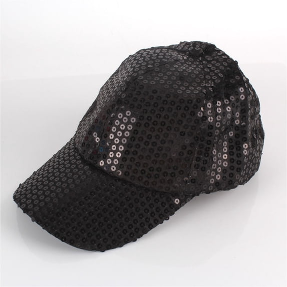 HONHUZH Summer Hats Unisex Mesh Baseball Hat With Sequin Detail Adjustable Summer Sports Cap