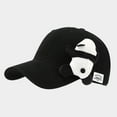 thumbnail image 1 of HONHUZH Summer Hats Womens Cute 3D Panda Baseball Hat Adjustable Summer Sun Cap, 1 of 2