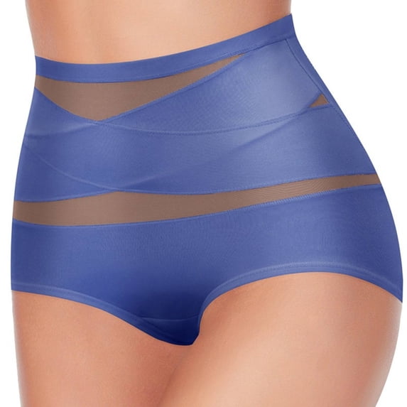 HONHUZH Womens Underwear High Waist Hip Lift Crossband Strench Underwear Lightweight Breathable Shapewear