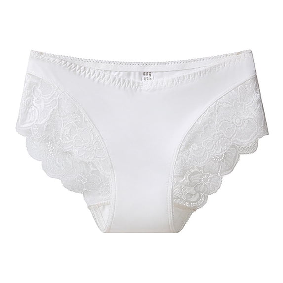 HONHUZH Womens Underwear Lace French Cut Breathable Mesh Lace Underwear Hip Lifting Low Waist Underwear