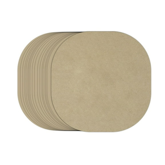 OFFIGAM Cookie Baking Sheets, 100 Pieces, 7.1 x 7.1 Inches for Easy Baking