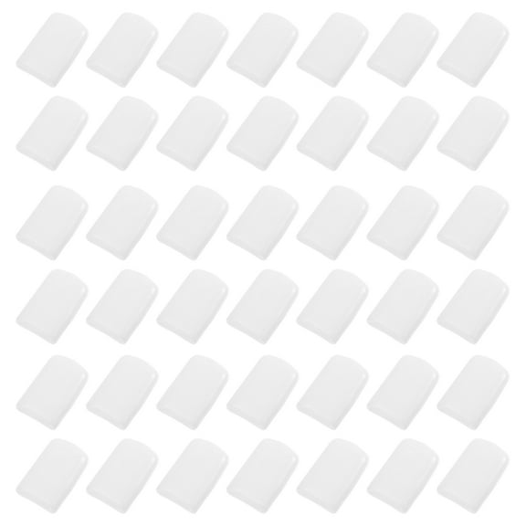 HONITANO 100Pack Stable Characteristics White Round Protector for Wire Sink Grid with Kitchen Sink Rack Feet