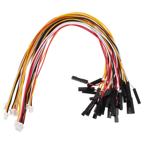 HONITANO 10Pcs Electrical Wire Adapter for Micro Appliance Connectors with 4 Pin Design 8.3x0.3x0.1in