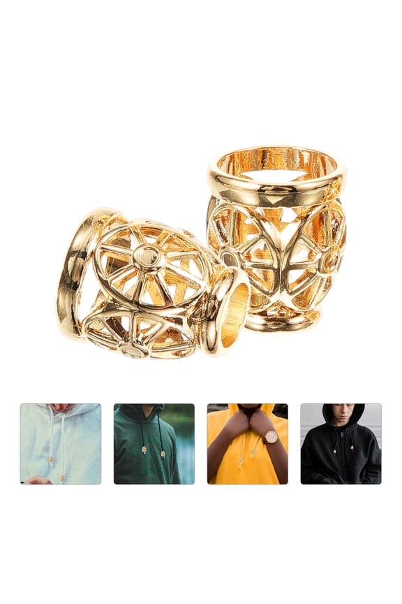 10Pcs Alloy Cord Locks for Hoodie Drawstrings Clothes Hats Durable Decorative Design