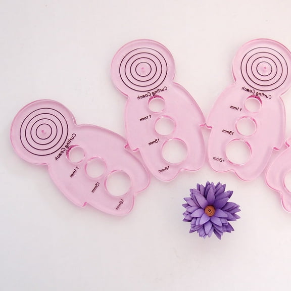 HONITANO 10Pcs Paper Quilling Tool Kit Curling Paper Rolling Holder for Home and Shop Projects