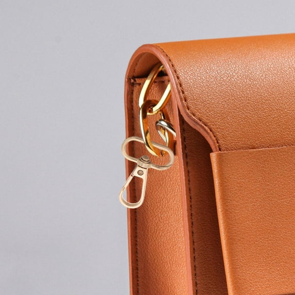 HONITANO 15Pcs Belt Clip Swivel Clasp Hooks Golden Zinc Alloy for Travel Shopping General Users