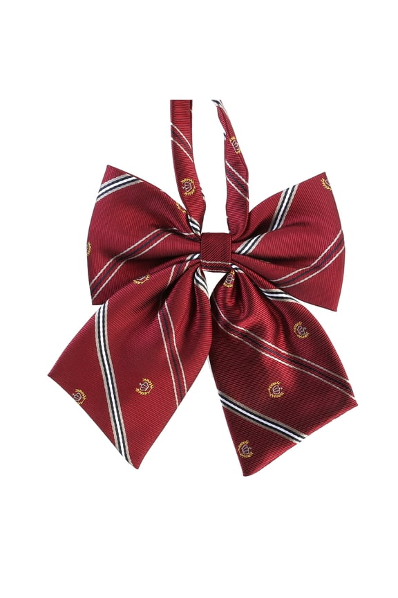 1Pack Bow Tie Pre-Tied Adjustable Strap Microfiber Wine Color for Men Formal Events 4.33 * 2.36 Inch