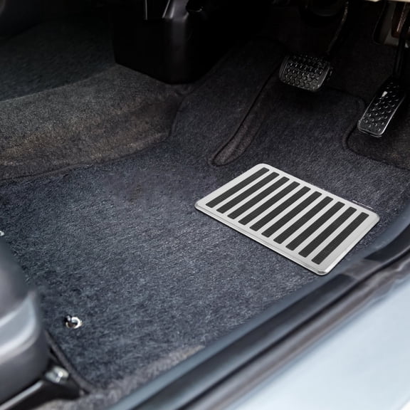 HONITANO 1Pack Car Foot Pedal Multi Color Stainless Steel 9.2x6.2x0.3in for Driving