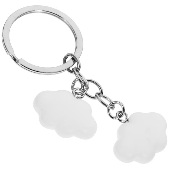 HONITANO 1Pack Cute Key Chains Japanese Style Cloud Shaped Keyring for Travel Accessory