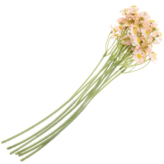 HONITANO 1Pack Pink Simulated Bouquet Blumen Tischdeko for Home Office Hotel Decor