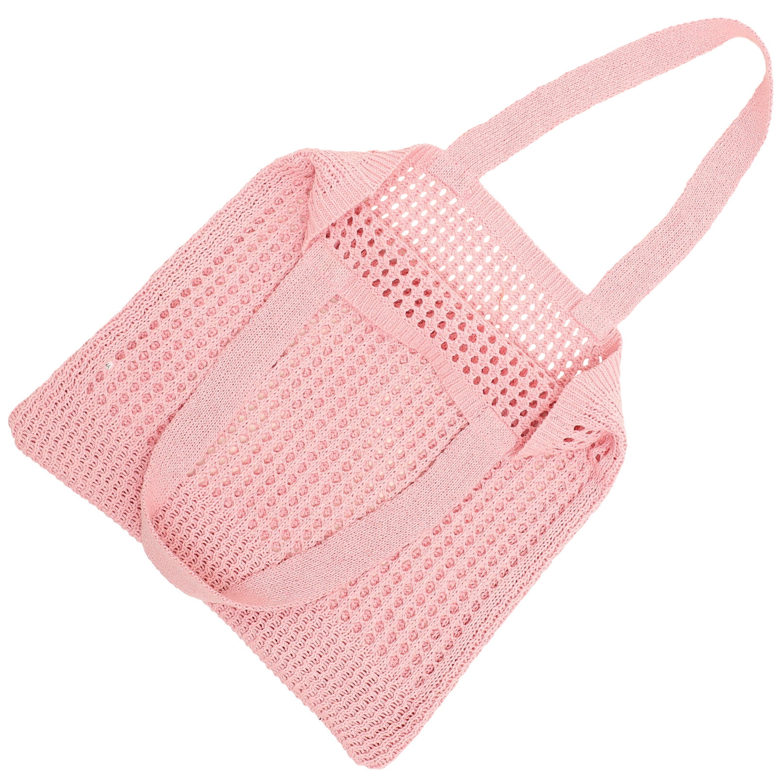 HONITANO 1Pack Simple and Stylish Crochet Tote Bag for Women and Mothers for Outdoor Picnics and Camping