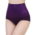 thumbnail image 1 of HONITANO 1Pack Women High Waist Underwear Purple 32in (Length), 1 of 8