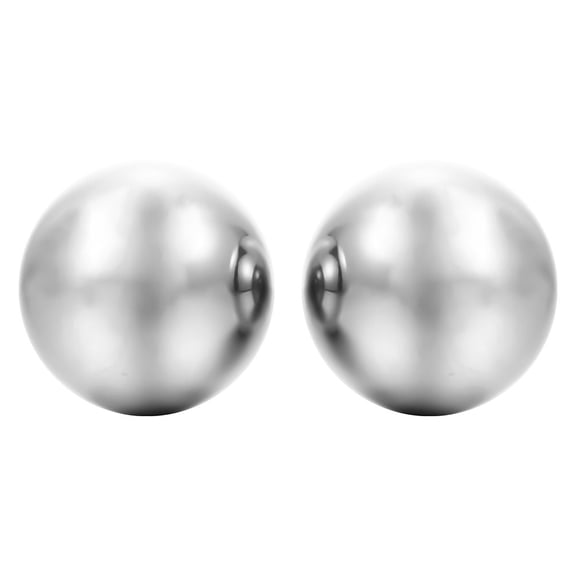 HONITANO Hand Massager Balls Stainless Steel Hand Exercise Business Trips 1 Pair