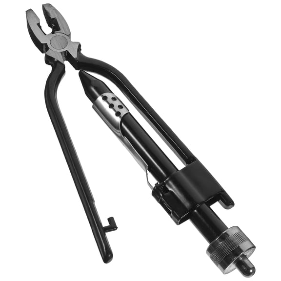 HONITANO 1Pcs Black Carbon Steel Wire Twisting Pliers for Aircraft Safety Maintenance Tools