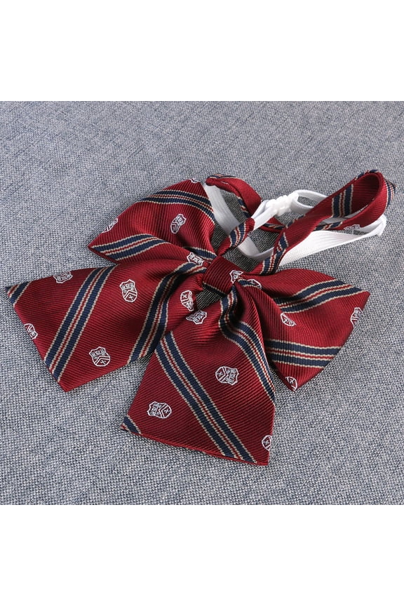1Pcs Business Classic Bow Tie For Men Women Girls Pre Tied Adjustable Strap 4.33 * 2.36 Inch
