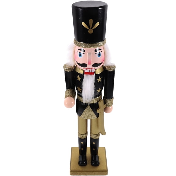 HONITANO Wooden Christmas Nutcracker Decoration, Festive Holiday Ornament for Home Decor and Giving