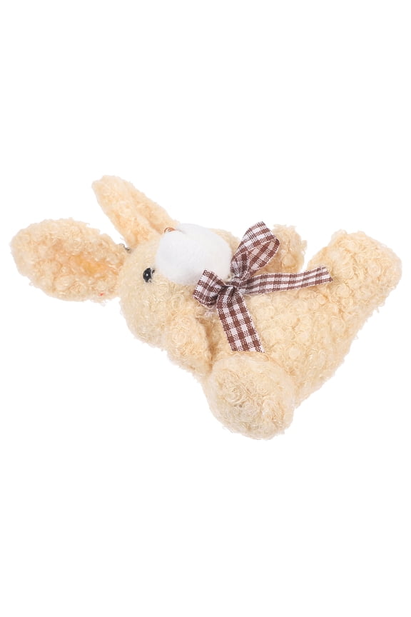 1Pcs Flannel Beige Realistic Shape Keys Accessory for Daily Use