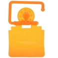 thumbnail image 1 of HONITANO 1Pcs Orange Suction Cup Toilet Tissue Holder for Bathroom 5.9x5.5in, 1 of 8