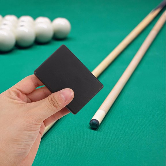 HONITANO pool cue tips Sanding Board Black Wood for Practical Players in Pool Game 1Set