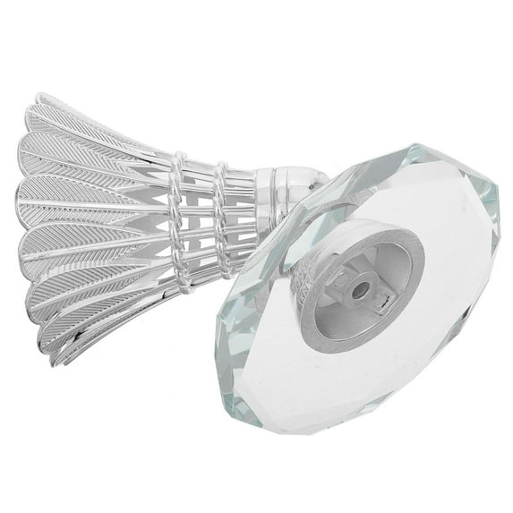HONITANO 1Pcs Shuttlecock Shaped Badminton Figurine Decor For Fans