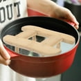 thumbnail image 1 of HONITANO 1Pcs Wooden Steamer Basket for Steaming Tamales Multi Color 17.10X13.30X4.10in, 1 of 7