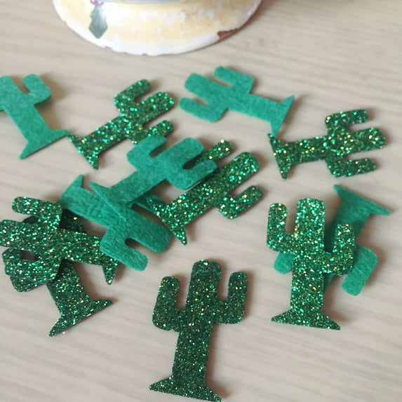 HONITANO 1Set Beach Theme Cactus Confetti Tropical Party 10g