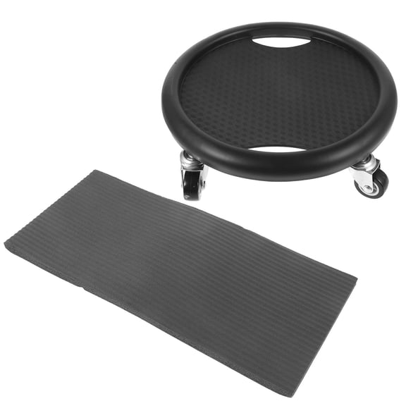 HONITANO Black Fitness Sliding Plate Abdominal Exercise Disc Portable Workout Gear