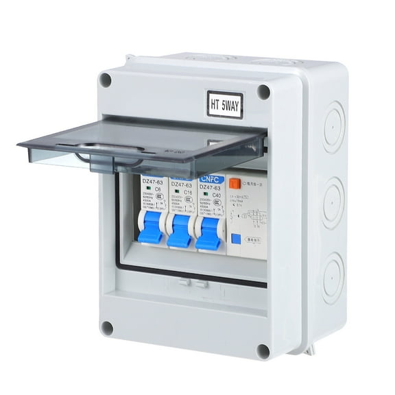 HONITANO 1Set Wall Breaker with Leakage Protection and Short Circuit Protection for Indoor and Outdoor Use