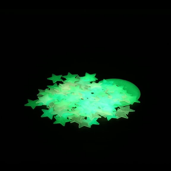 HONITANO 201Pcs Yellow- Moon Phases Wall Decor Durable Waterproof for Home