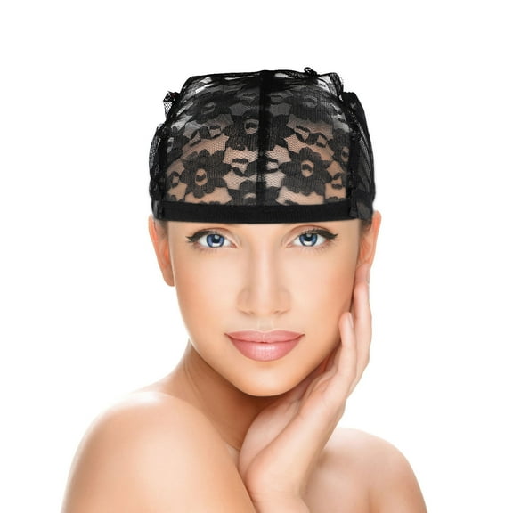 HONITANO 2Pack Breathable Bonnet for Women Wig Users in Films and Concerts 11.8X5.9X0.4in