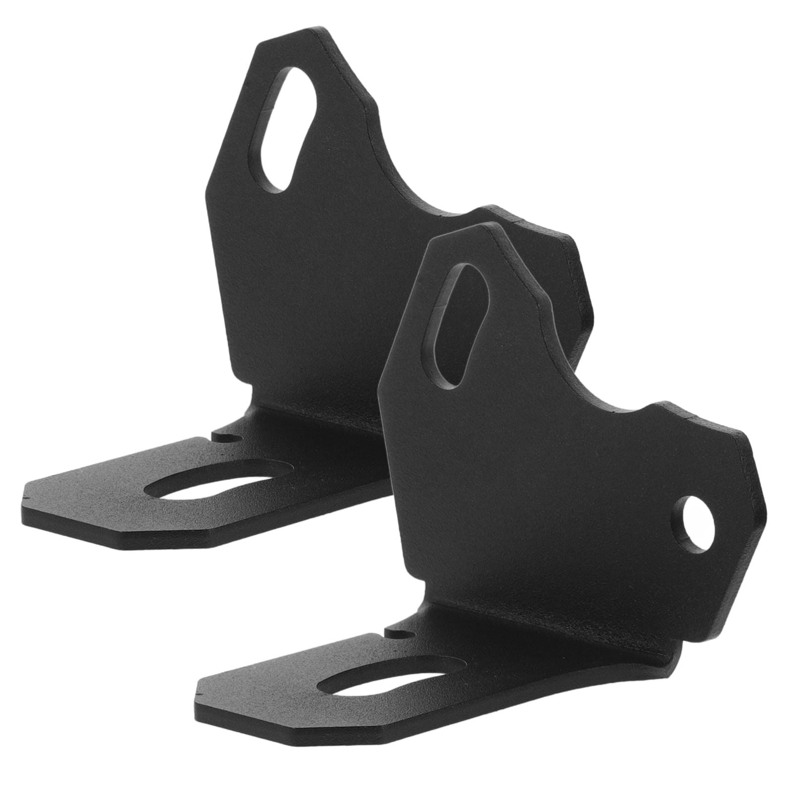 HONITANO 2Pcs Adjustable Light Flag Mount Brackets Iron For UTV 3.34X2.75X2.75In