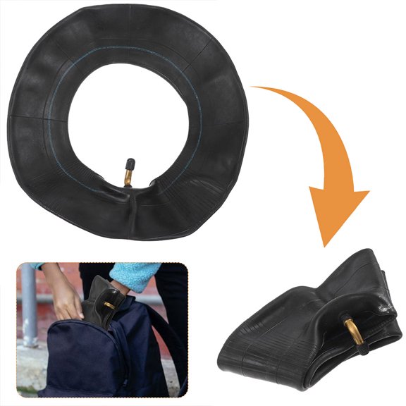HONITANO 2Pcs Black Rubber Inner Tubes for Leisure Activities Mini
