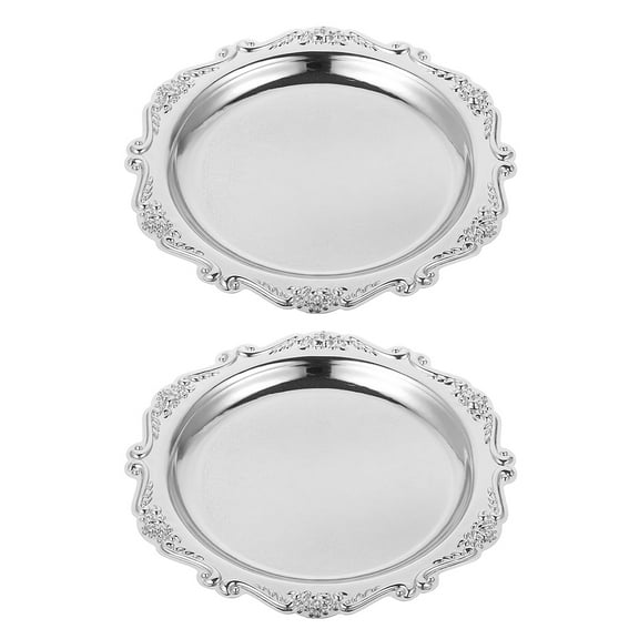 HONITANO 2Pcs Chips and Dip Serving Dish for Family Gatherings 15.00X15.00X1.50in