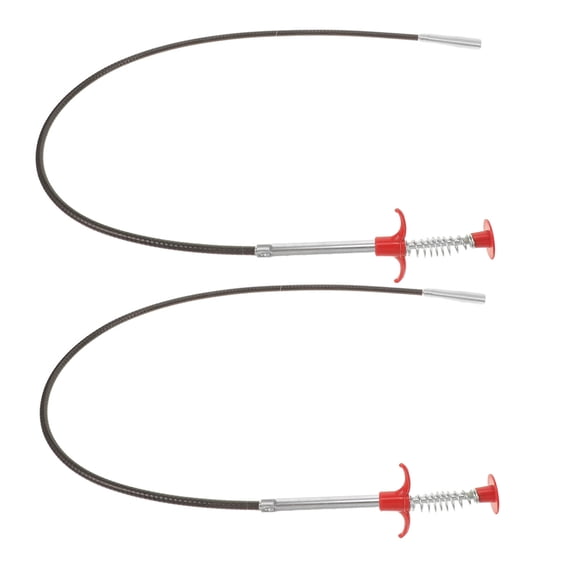 HONITANO 2Pcs Drain Stainless Steel Claw Shape Unclogging Tool for Clogged Toilet Bathroom Use