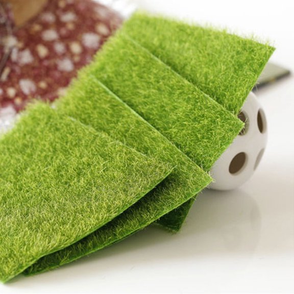 HONITANO 2Set Pvc Material Fake Grass Decoration for Diy Ornament Decoration