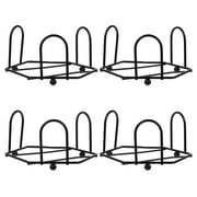 HONITANO Metal Holder Iron Art 11.5x10.2x6.2 cm Table Organizer 4 Pack