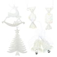 thumbnail image 1 of HONITANO 4Pcs Whimsical Design Xmas Tree Diy Ornament Acrylic Decor For Party Hosts And Celebrations, 1 of 8