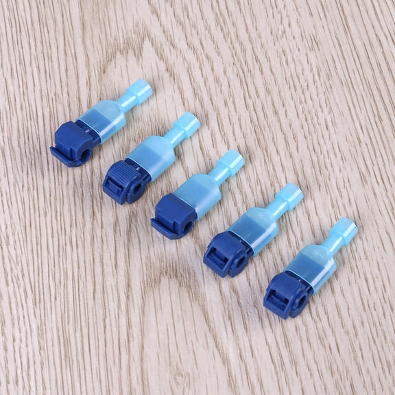 HONITANO 50-Pack Nylon Quick Connect Wire Terminals with Copper Core, Plug-And-Play Electrical Connectors